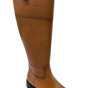 Sam Edelman Drina Whiskey Leather Over the Knee Boots 5.5M